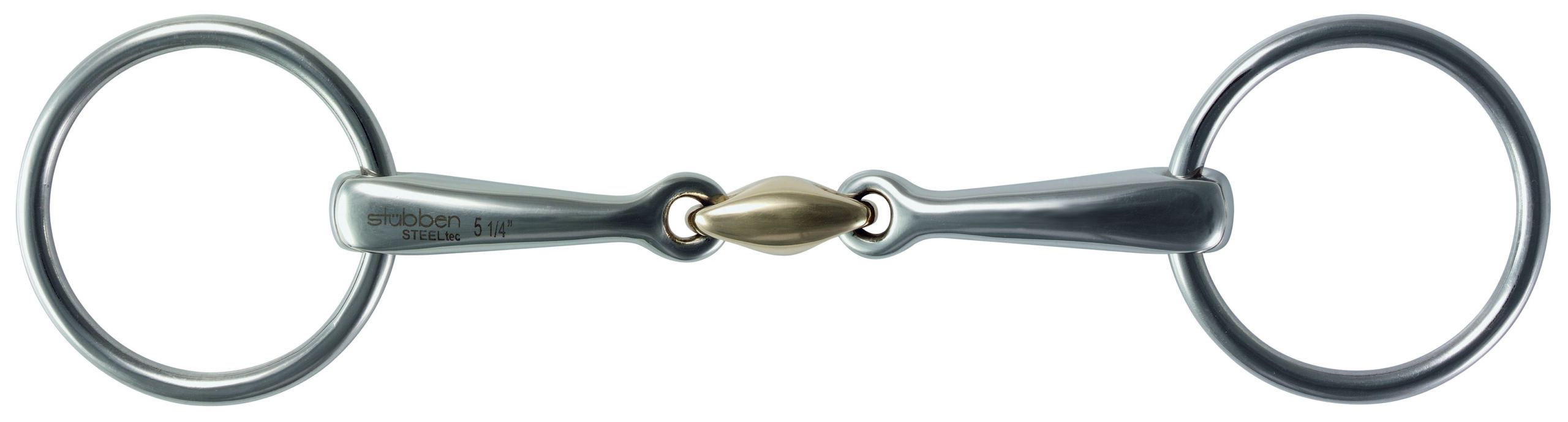 Stubben Sweet Copper Link Loose Ring Snaffle 14mm