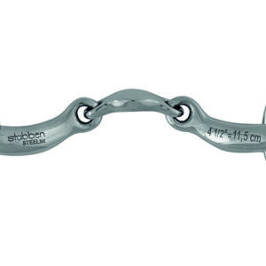 Stubben Anatomic D ring with flat port release 5.25"