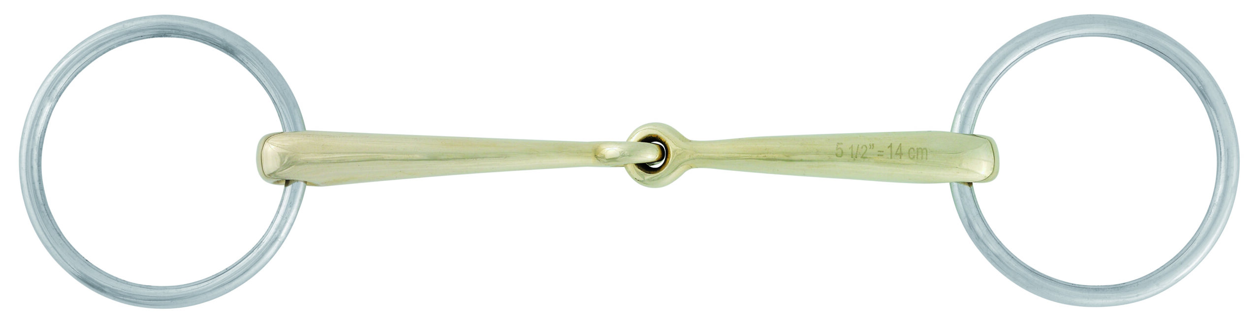 Stubben Sweet Copper Dressage Mouth Loose Ring Snaffle/ Bradoon