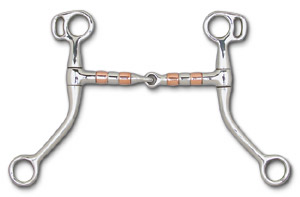 Swept back shank w/ copper roller 5"