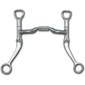 Myler Flat Shank with Sweet Iron Low Port Comfort Snaffle MB 04