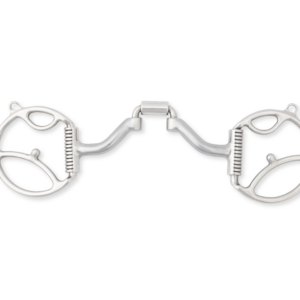 Myler Western Dee with Hooks and Correctional Low Wide Port 41PBW