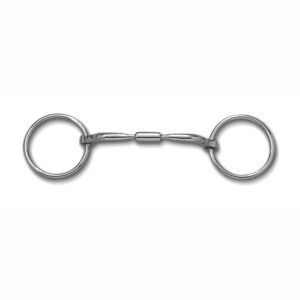 Myler Loose Ring with Stainless Steel Comfort Snaffle Wide Barrel MB 02