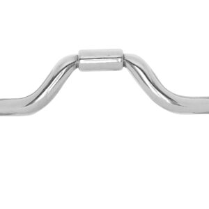 Myler 3 3/8" Medium Dee with Hooks with Low Medium Wide Ported Barrel