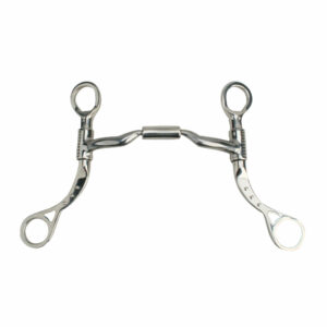 Myler MBT Shank with Sweet Iron Low Port Comfort Snaffle MB 04