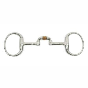 Relax double joint w/CPR regular eggbutt snaffle 5 1/4"
