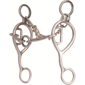 Les Vogt Turbo Collection 6 1/2 Shank O Ring Snaffle