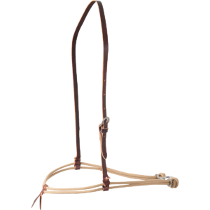 Martin Saddlery Nylon Double Rope Noseband with No Cover, Brown