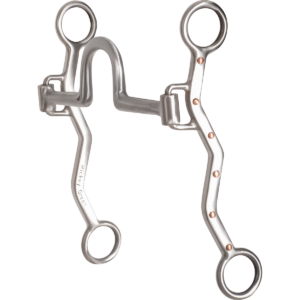 Rickey Green Sharp Setter Shank Roping Bit with High Port, 7-inch