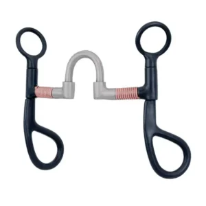 Cowboy Tack Correctional Argentine Bit with Copper Wrap
