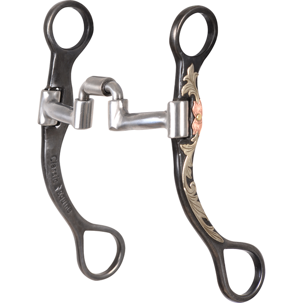 Classic Equine Low Ported Barrel Shanked Bit