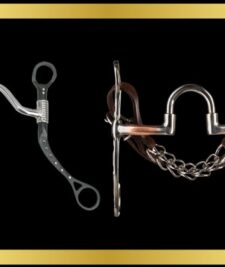 Different horse bit mouthpiece designs